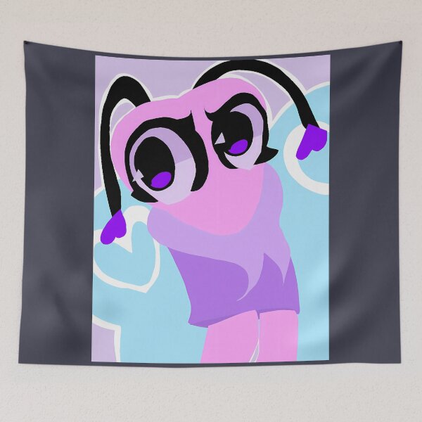Item preview, Flutter with Intense Eyes | Sweet Pastel Fanart by Jesziekaji designed and sold by WitMeme.