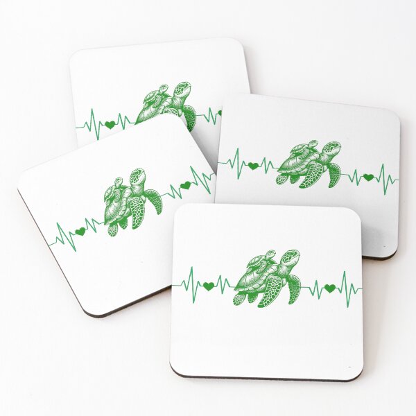 Item preview, sea turtle heartbeat, ocean lovers mug, turtle gifts accessories gifts designed and sold by SellingStuff91.