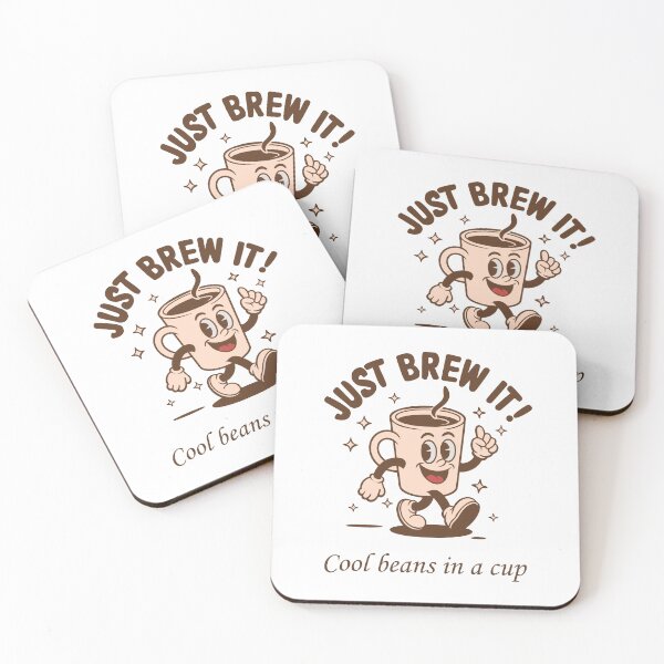 Item preview, Just Brew It! Cool Beans In A Cup  designed and sold by CraftyBloom.