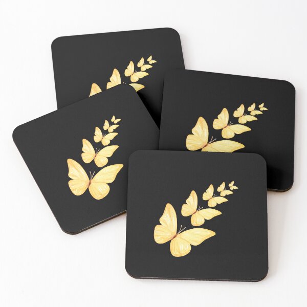 Item preview, Yellow Butterfly | Scaling butterflies designed and sold by WeMerch-Art.