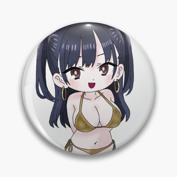 Item preview, Anna Yamada chibi in a golden bikini designed and sold by Erofran.