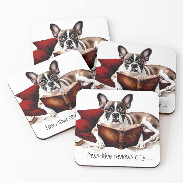 Item preview, Pawsitive Reviews French Bulldog Art designed and sold by NikkiBear67.