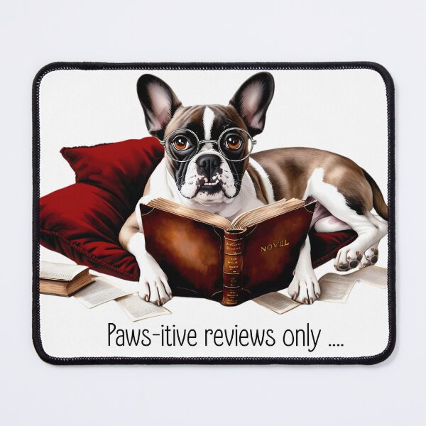 Item preview, Pawsitive Reviews French Bulldog Art designed and sold by NikkiBear67.