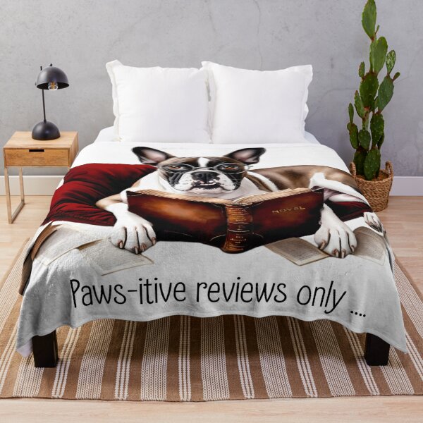 Item preview, Pawsitive Reviews French Bulldog Art designed and sold by NikkiBear67.