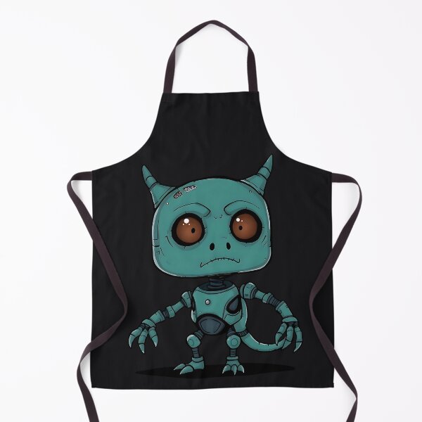 Item preview, Dystopian Future Robot From Space Retrofuturistic Alien designed and sold by SurrealArtSzysz.