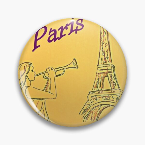Item preview, Paris or Bust Trumpet Yellow  designed and sold by SJHorsfall.
