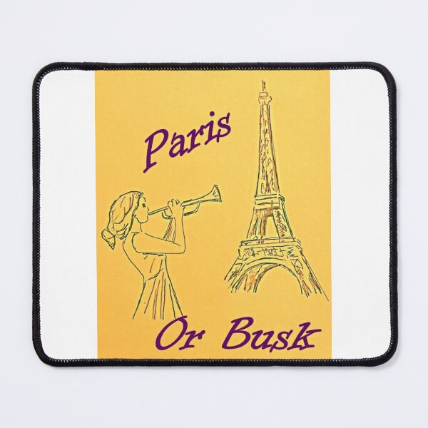 Item preview, Paris or Bust Trumpet Yellow  designed and sold by SJHorsfall.