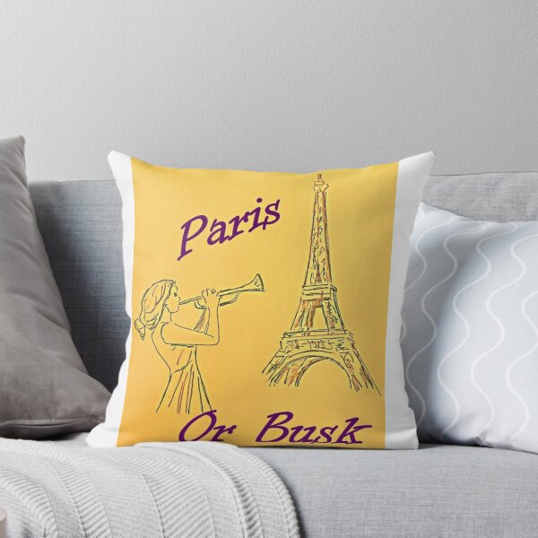 Item preview, Paris or Bust Trumpet Yellow  designed and sold by SJHorsfall.