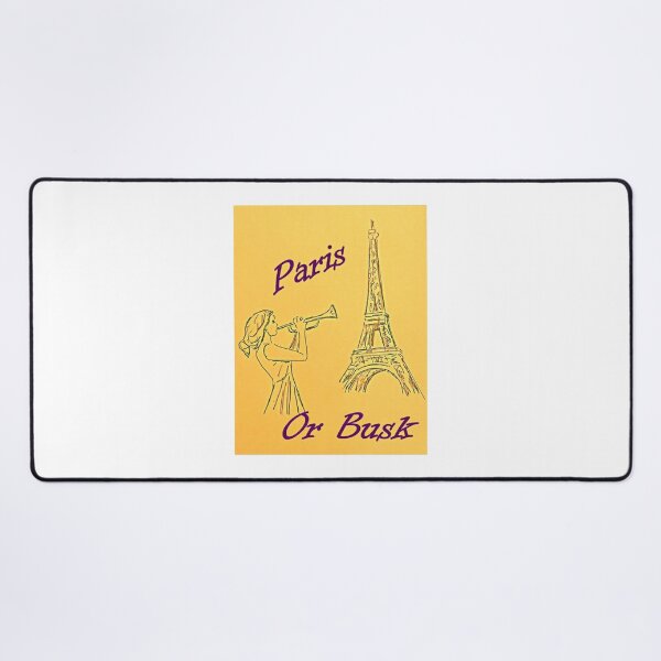 Item preview, Paris or Bust Trumpet Yellow  designed and sold by SJHorsfall.