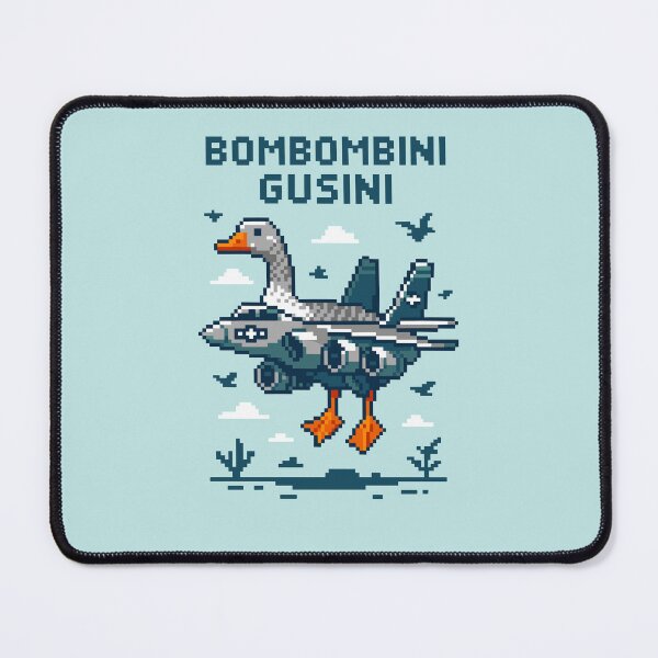 Item preview, Bombombini Gusini Italian Brainrot Memes Pixel designed and sold by Sitchko.