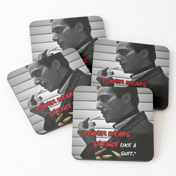 Item preview, Power Wears Silence – Minimalist Quote Design designed and sold by Golden Reels.