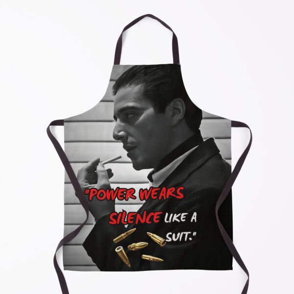Item preview, Power Wears Silence – Minimalist Quote Design designed and sold by Golden Reels.