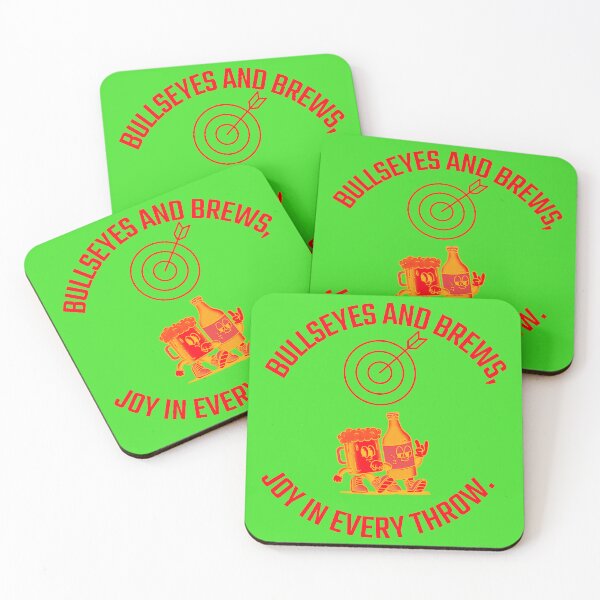Item preview, Bullseyes and brews, joy in every throw. designed and sold by Snarkers Promotions .