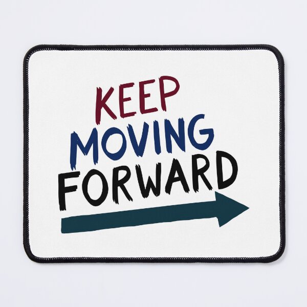 Item preview, Motivational Phrase “Keep Moving Forward” with Arrow designed and sold by Gumaga-Store.
