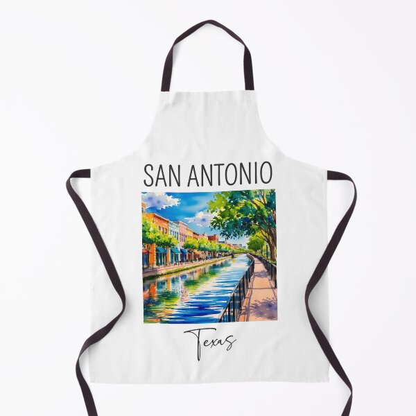 Item preview, Watercolor Design of San Antonio - Texas - USA designed and sold by Sketch-Shack.