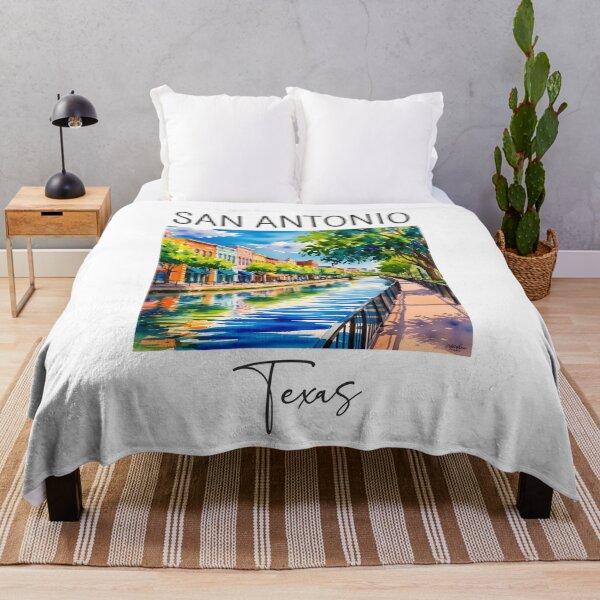Item preview, Watercolor Design of San Antonio - Texas - USA designed and sold by Sketch-Shack.