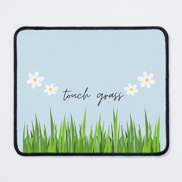 Item preview, touch grass designed and sold by MahouBoyStudios.