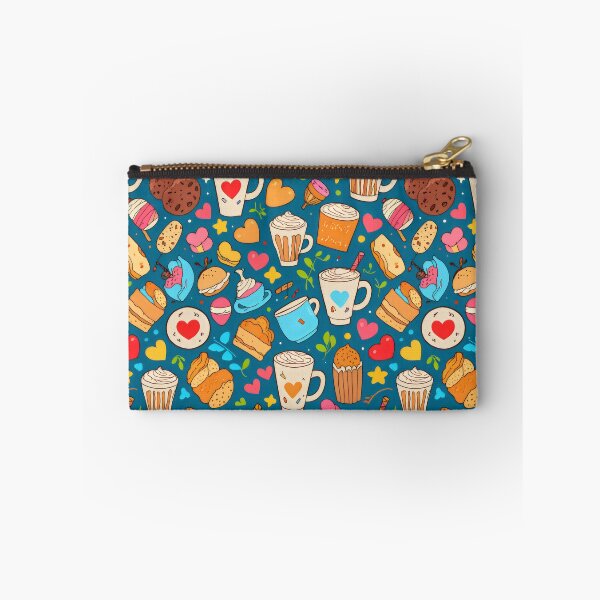 Item preview, Retro Summer Coffee Seamless Pattern designed and sold by DemureArtsy.