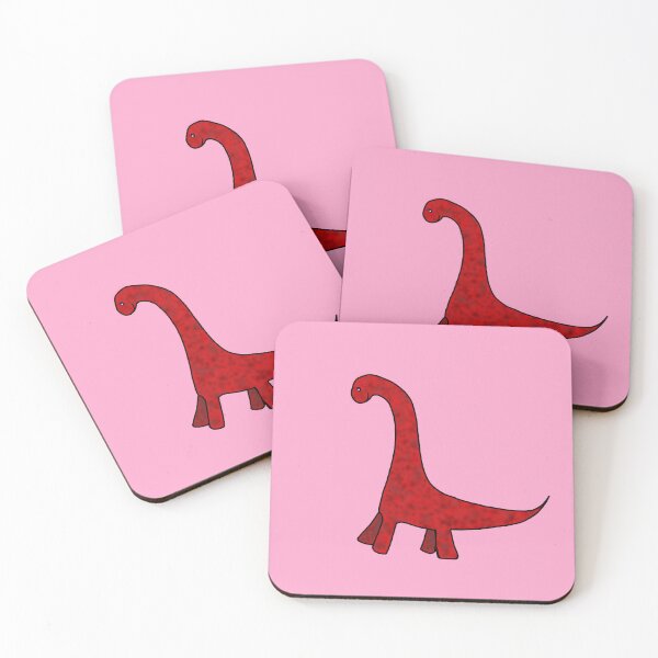 Artikelvorschau, Brontosaurus Schwamm - Rosa entworfen und verkauft von Snowroseblossom.