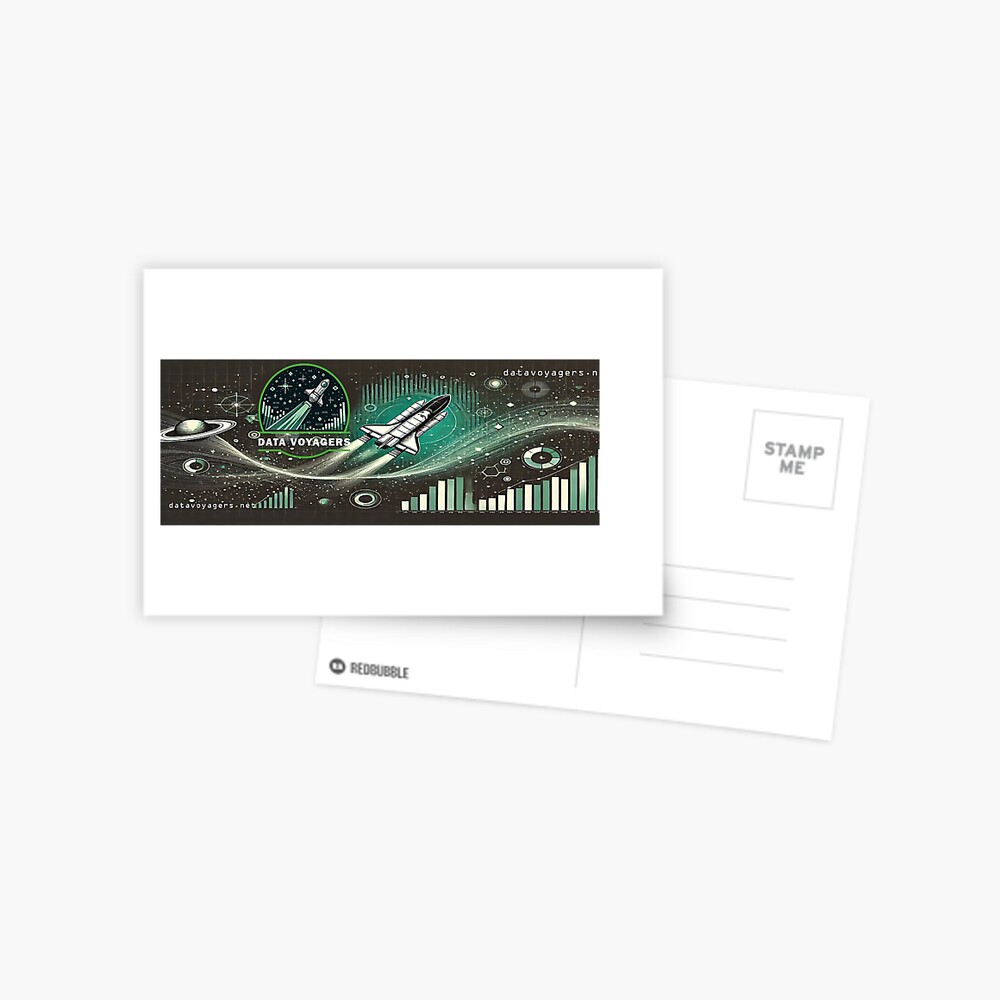 Item preview, Postcard designed and sold by DataVoyagers.