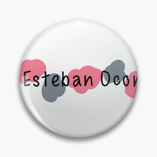 Item preview, Esteban Ocon - looks like water colour  designed and sold by F1pinkculture.