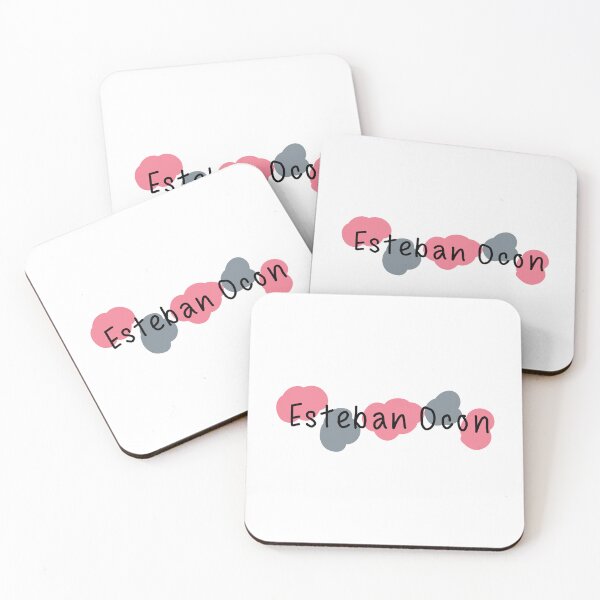 Item preview, Esteban Ocon - looks like water colour  designed and sold by F1pinkculture.