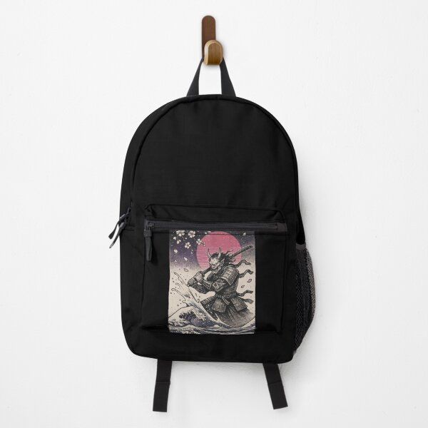 Item preview, Samurai Oni Yokai Demon Sumie Vintage designed and sold by TomFrontierArt.