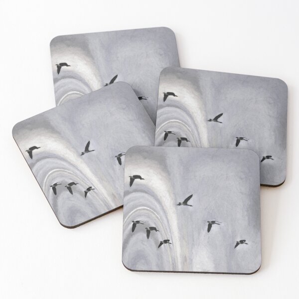 Item preview, 8 Geese in a Borealis Flyway designed and sold by Wayne King.