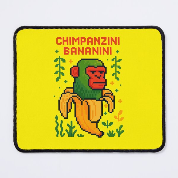 Item preview, Chimpanzini Bananini Italian Brainrot Memes Pixel designed and sold by Sitchko.