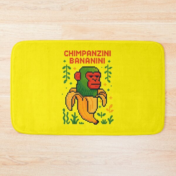 Item preview, Chimpanzini Bananini Italian Brainrot Memes Pixel designed and sold by Sitchko.