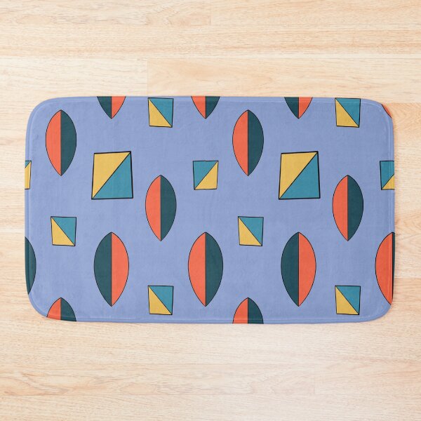 Item preview, Retro Mid Century Modern Geometric Shapes Pattern designed and sold by Itaya Art.