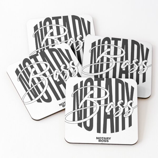 Item preview, Notary Boss – Layered Text Design | Bold and Powerful designed and sold by NotaryLife.