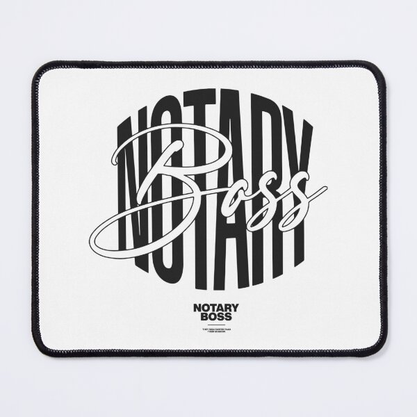 Item preview, Notary Boss – Layered Text Design | Bold and Powerful designed and sold by NotaryLife.