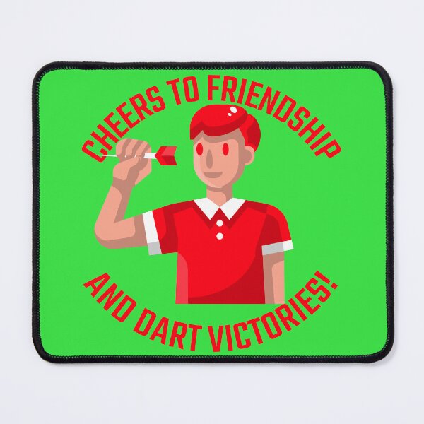 Item preview, Cheers to friendship and dart victories! designed and sold by Snarkers Promotions .