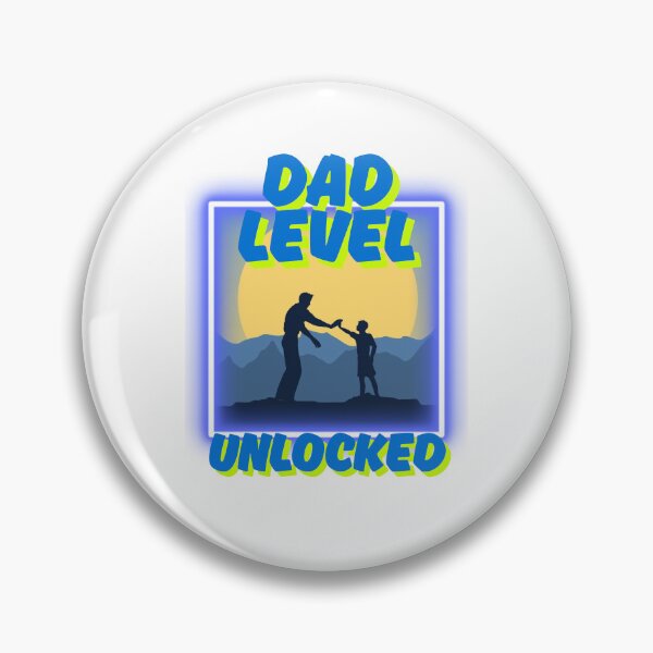 Item preview, Dad Level Unlocked  designed and sold by JustiesDesigns.