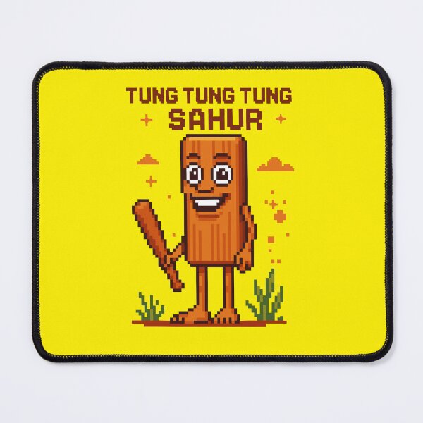 Item preview, Tung Tung Tung Sahur Italian Brainrot Memes Pixel designed and sold by Sitchko.