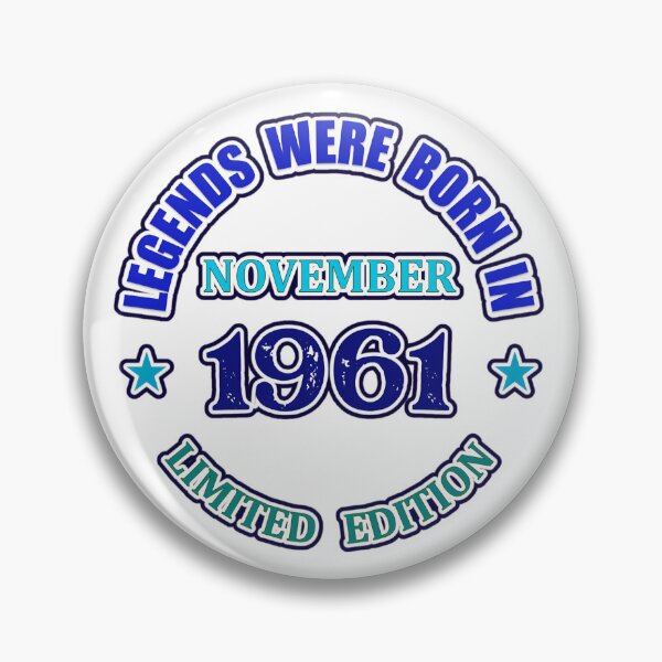 Item preview, BIRTHDAY NOVEMBER 1961 designed and sold by BUCHELI-ART..