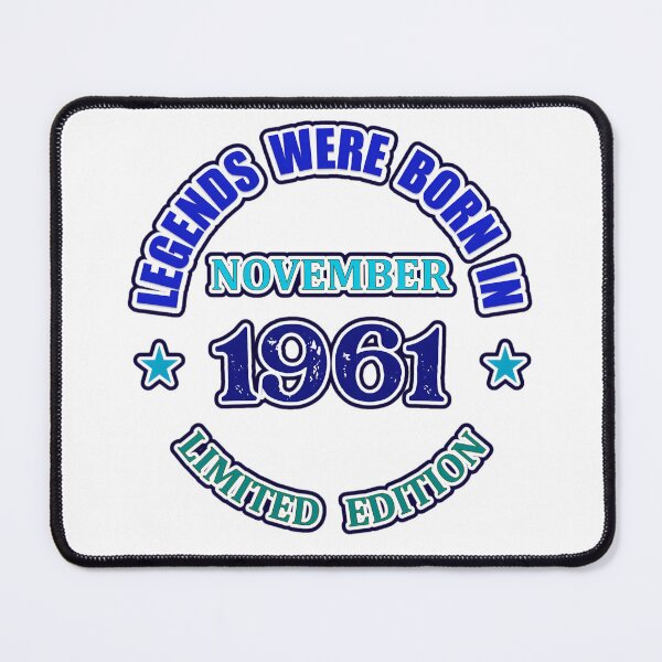 Item preview, BIRTHDAY NOVEMBER 1961 designed and sold by BUCHELI-ART..