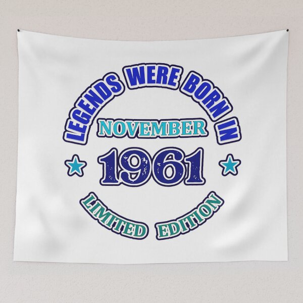 Item preview, BIRTHDAY NOVEMBER 1961 designed and sold by BUCHELI-ART..