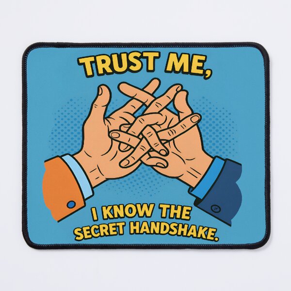 Item preview, The Secret Handshake" designed and sold by GnosisWear.