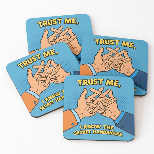 Item preview, The Secret Handshake" designed and sold by GnosisWear.