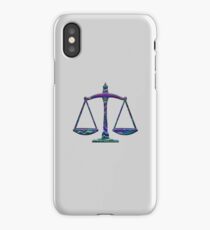 Scales of Justice multicolor 62018 iPhone Case