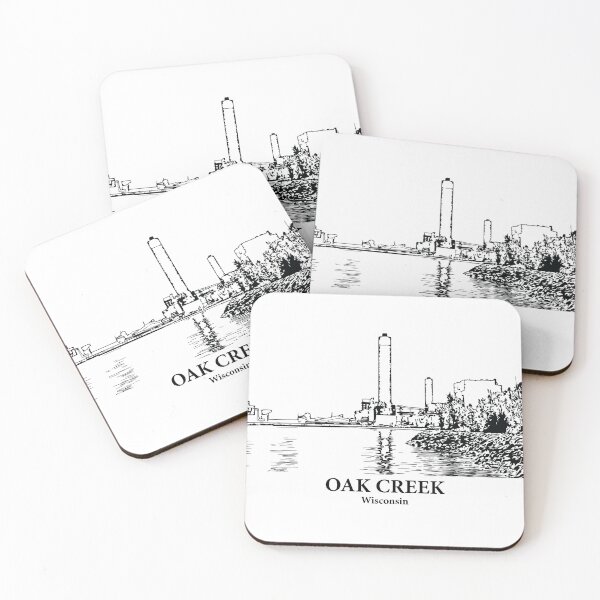 Item preview, Oak Creek - Wisconsin designed and sold by Lakeric Cityscapes.