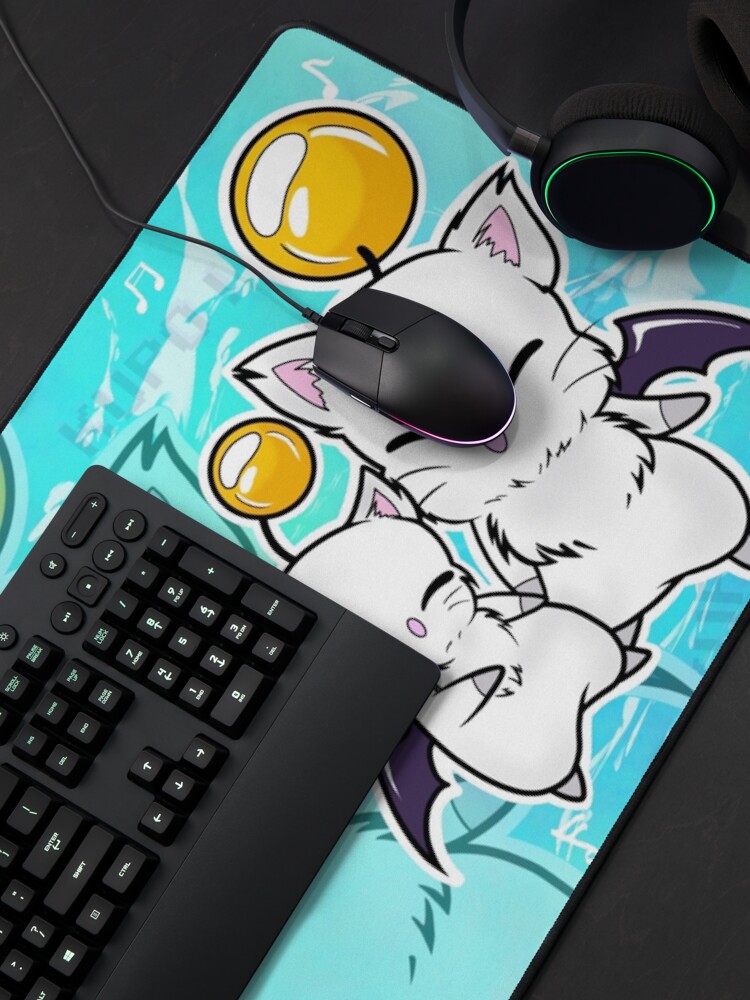 Aperçu 4 sur 5. Tapis de souris avec l'œuvre Mogs créée et vendue par OrangeSiren.