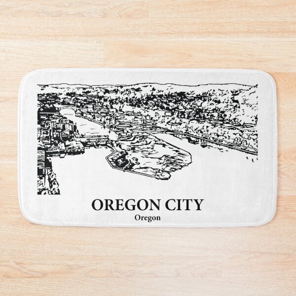 Artikelvorschau, Oregon City - Oregon entworfen und verkauft von Lakeric Cityscapes.