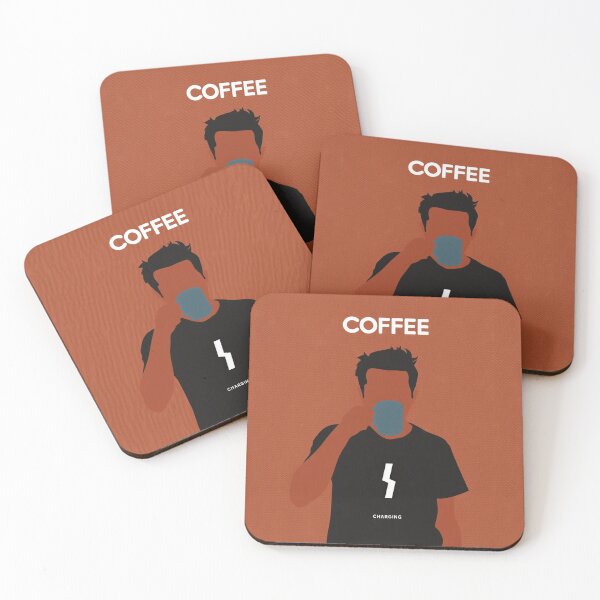 Item preview, Coffee Charging – Minimalist Energy Boost Coaster designed and sold by Vintello.