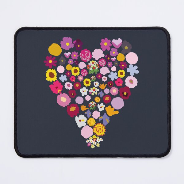 Item preview, Floral Heart of Flowers Abstract designed and sold by ellenhenry.