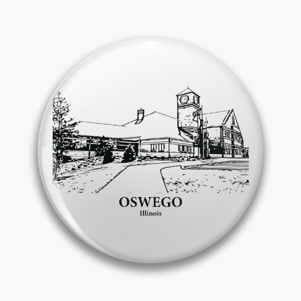 Item preview, Oswego - Illinois designed and sold by Lakeric Cityscapes.