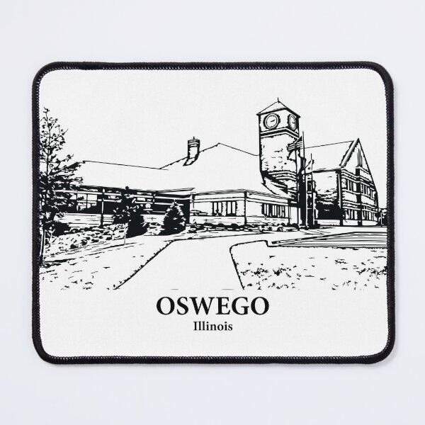 Item preview, Oswego - Illinois designed and sold by Lakeric Cityscapes.