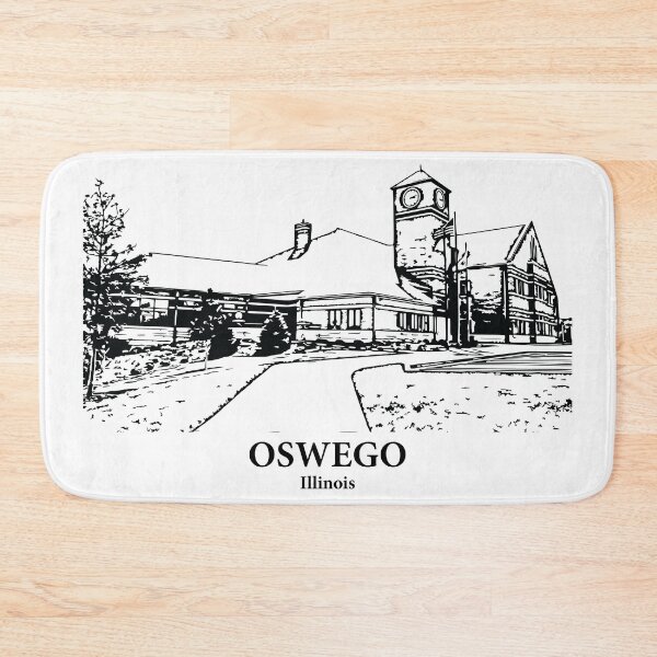 Item preview, Oswego - Illinois designed and sold by Lakeric Cityscapes.